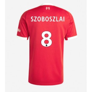 Liverpool Dominik Szoboszlai #8 Hjemmebanetrøje 2025-26 Kortærmet